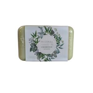Mistral Verbena Luxury Bar Soap New Shea Butter & Olive Oil 7 oz 200g France